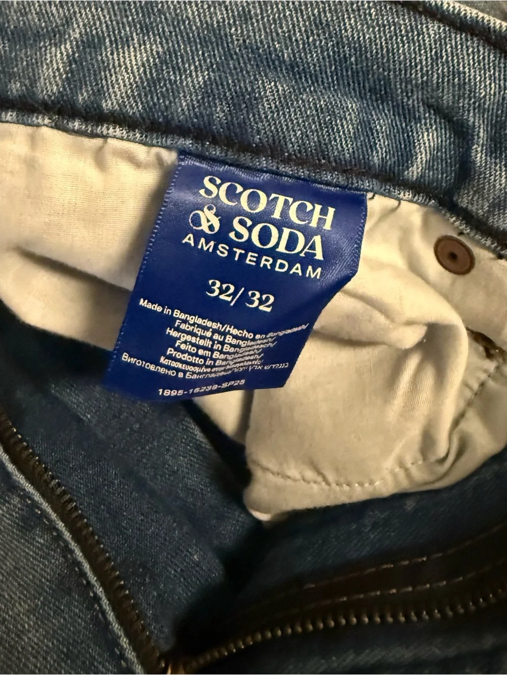 🥃 Scotch & Soda NWT Clifton Straight Fit Five-Pocket Jeans - Size 32X32